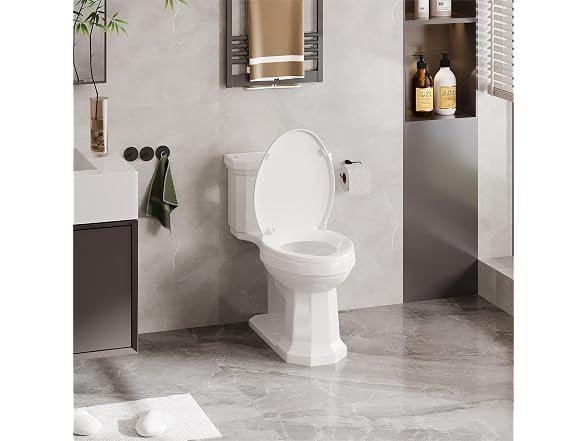 Garvee Toilet Seat Cover Elongated Toilet Seat