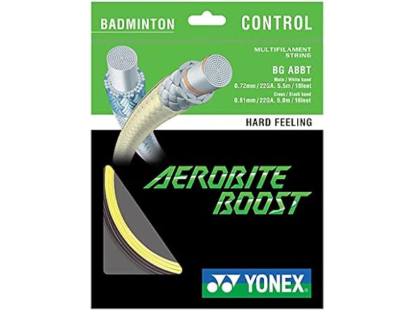 Yonex Aerobite Boost String (Gray/Yellow)