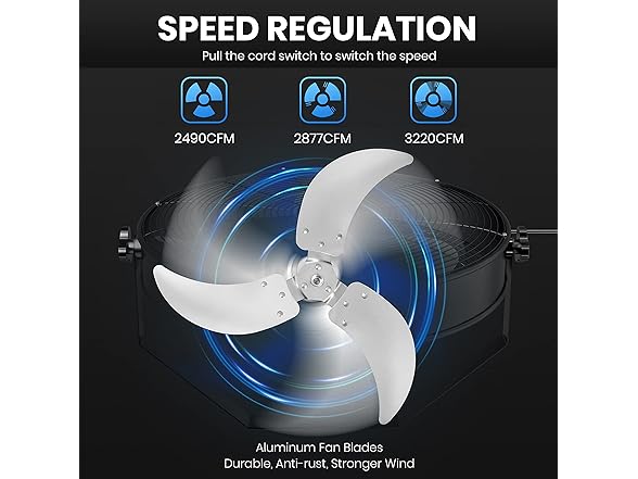 Simple Deluxe 20" High Velocity Fan 2-Pk
