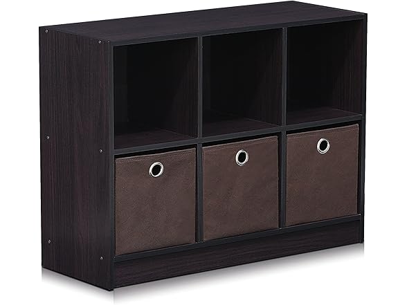 Furinno Basic 3x2 Cube Storage Bookcase