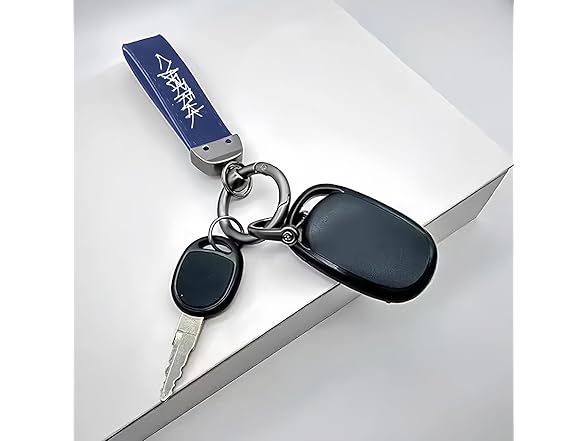 Tesla Cybertruck Keychain Blue