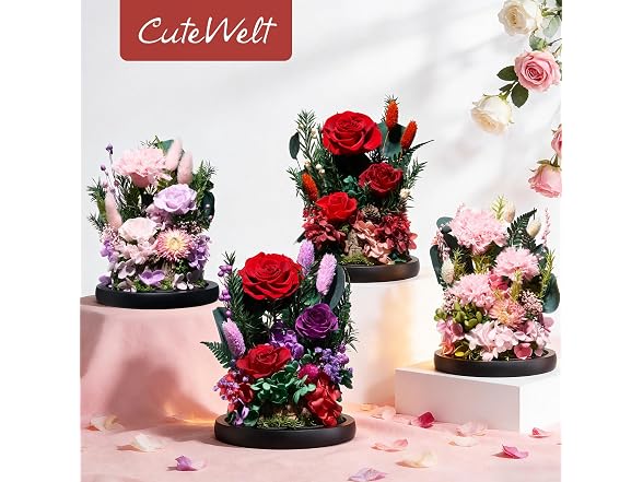 CuteWelt Preserved Roses