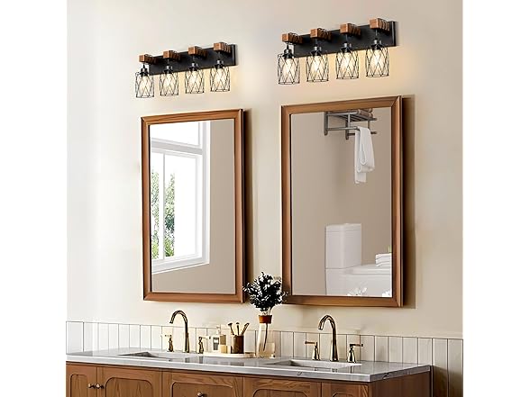 IZORRO Farmhouse Bathroom Vanity Light