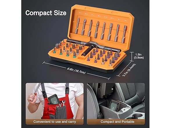 Bomivoi 42 in 1 Magnetic Screwdriver Set