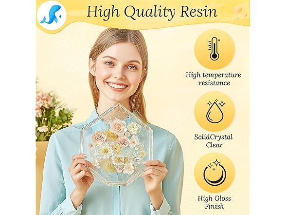 JHKL RESIN 2 Gallon Crystal