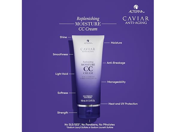 (2 Pack) Alterna Caviar Anti-Aging Replenishing Moisture CC Cream, 3.4 oz