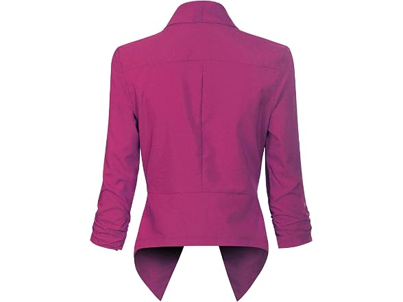 MixMatchy Women (L) Casual Work Solid Open Jacket