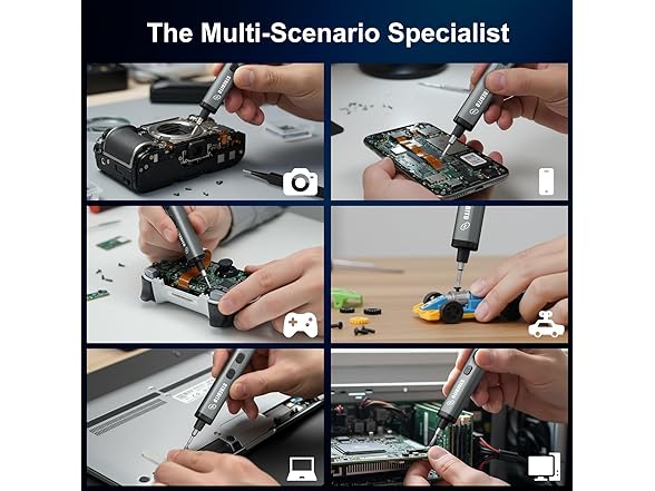 STREBITO Mini Electric Screwdriver