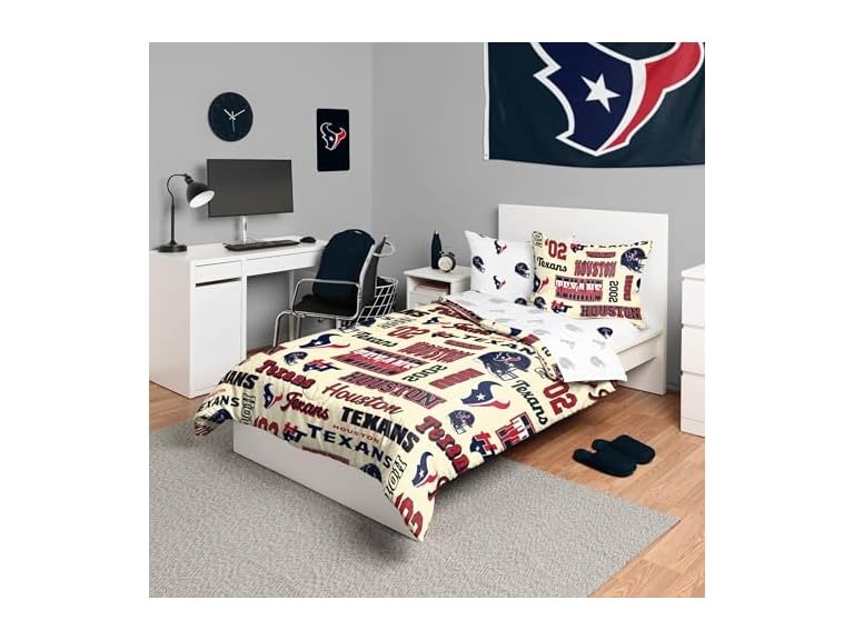 TEXANS Retro Twin Bed Set
