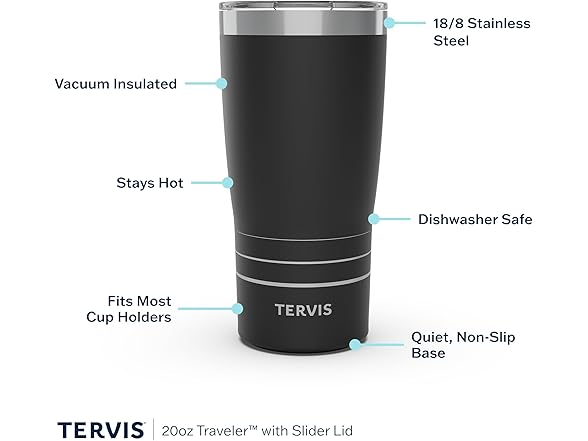 Tervis Traveler Wicked: For Good -20OZ, Stainless Steel