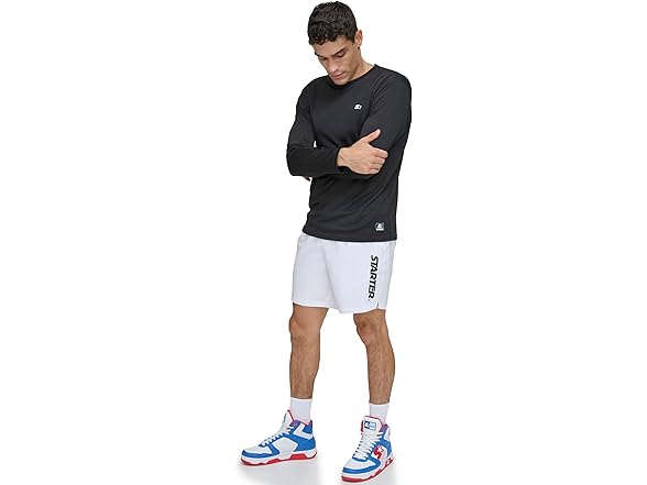 Starter Men's Black UPF 50 L/S Tee (S)