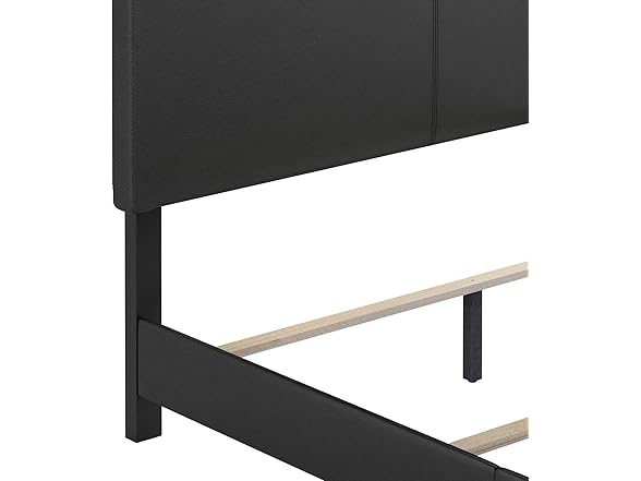 FURINNO Pessac PU Leather Upholstered King Platform