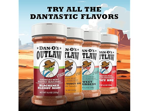 Dan-O's Outlaws Blackened Bloody Mary Seasoning