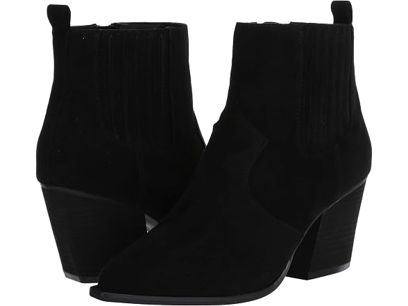 The Drop Women's Sia Pointed Toe Western Ankle Boot