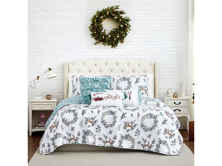 Southshore Fine Linens MF-QLT-HPYHOL-TW Twin / Twin X