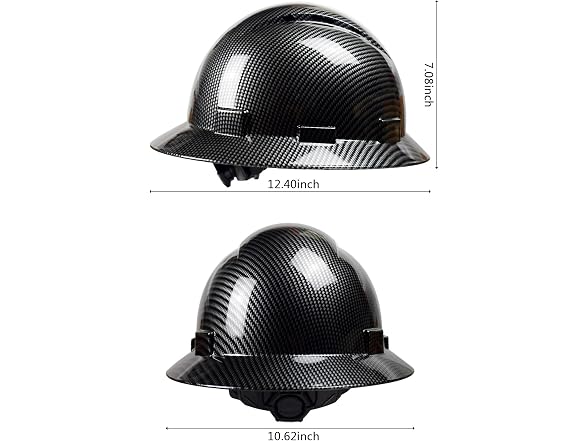 TOKISHI CON-01 Carbon Fiber Hard Hat