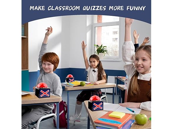 KiViRap Talent Show Game Answer Buzzer Set of 3