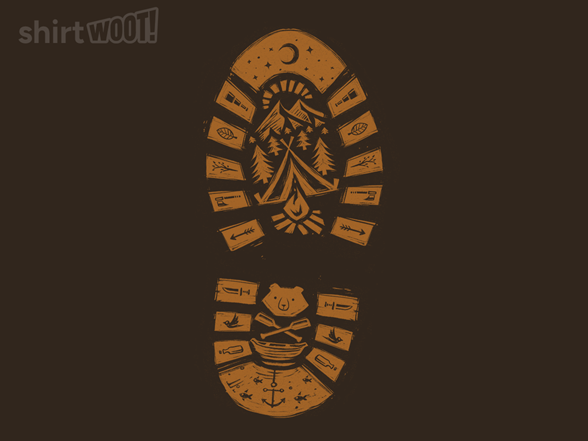 I Love Camping Boot Stamp - Gallery 2