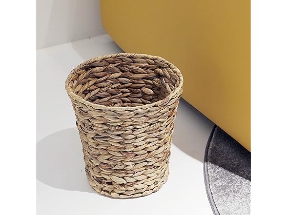 Casaphoria Water Hyacinth Garbage Basket