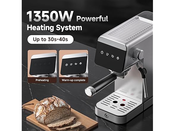 AMZCHEF Espresso Coffee Machine