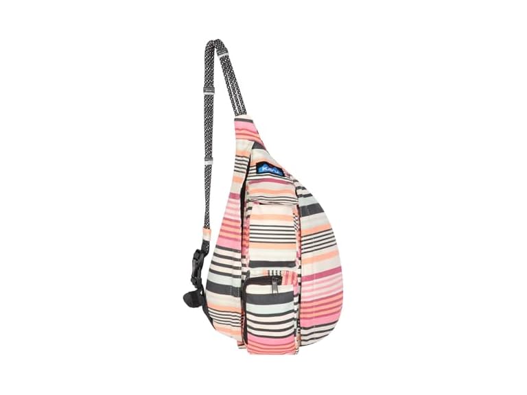 KAVU Mini Rope Bag Cotton Crossbody Sling - Midsummer Stripe