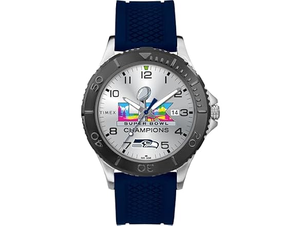 Timex Men Gamer Super Bowl Champions LX 42mm Watch