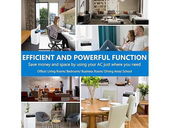 dainslef 750sqft  14000 BTU Portable AC