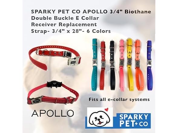 Sparky Pet Co Apollo E-Collar Replacement Strap