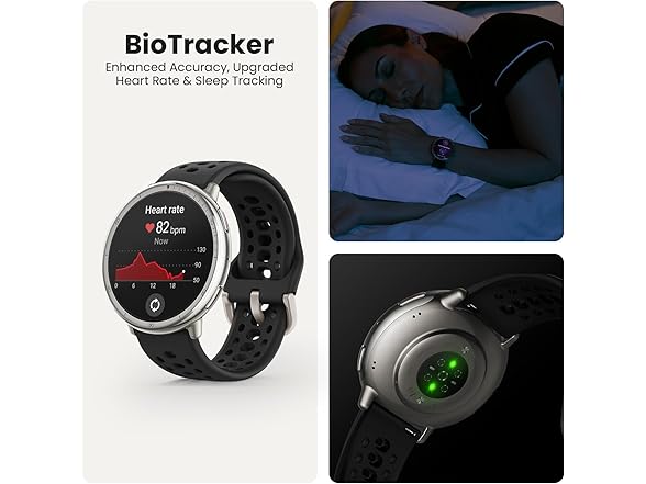 Amazfit Active 2 Sport Smart Watch Fitness Tracker for Andro (Open Box)