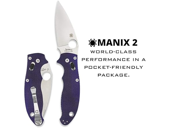 Spyderco Manix 2 Signature Knife