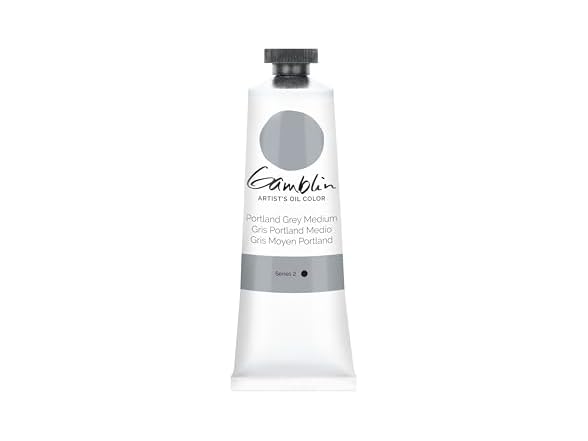 Gamblin Artist Oils Portland Grey Medium 37ml