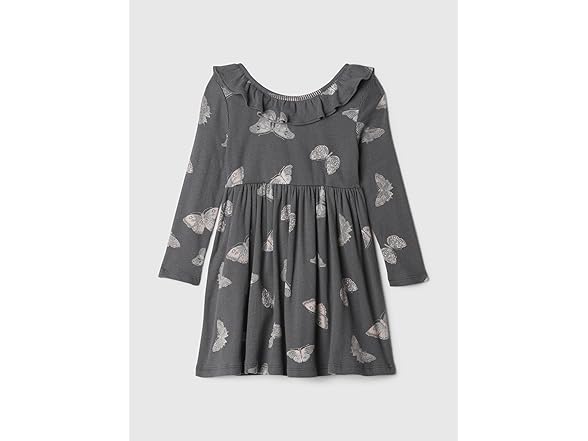 GAP Girls (18-24 MOS) Long Sleeve Ribbed Dress