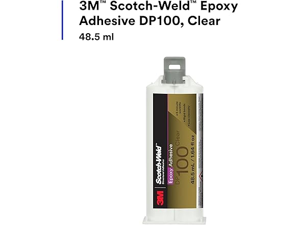 3M Epoxy Adhesive DP100, 48.5 mL