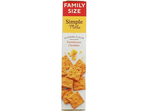 Simple Mills Cheddar Almond Flour Crackers