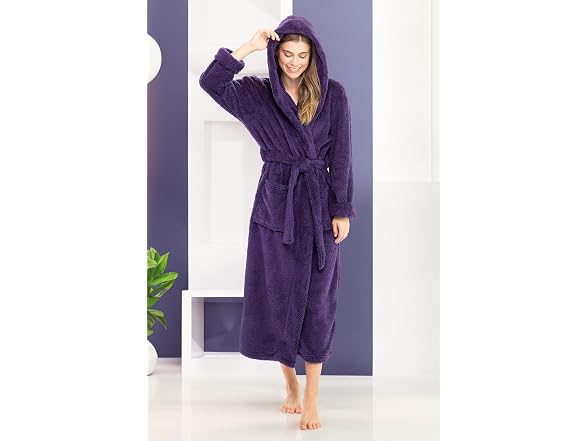 Alexander Del Rossa Women (XL) Fluffy Fuzzy Robe