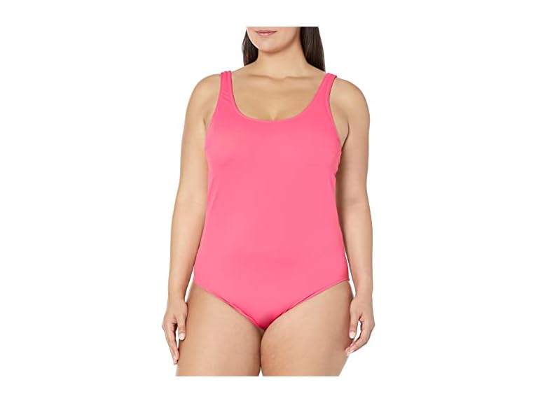 Amazon Essentials Womens One Piece Coverage Swimsuit - Gallery 18