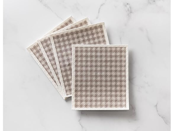 Swedish Kitchen Absorbent Sponge Dish Cloths