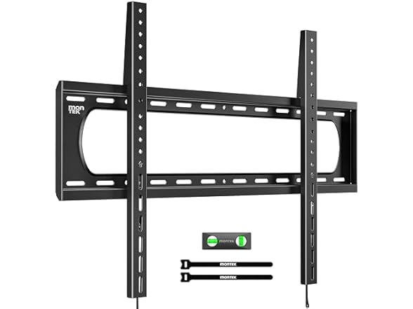 monTEK Heavy Duty Fixed TV Wall Mount | 60-120"
