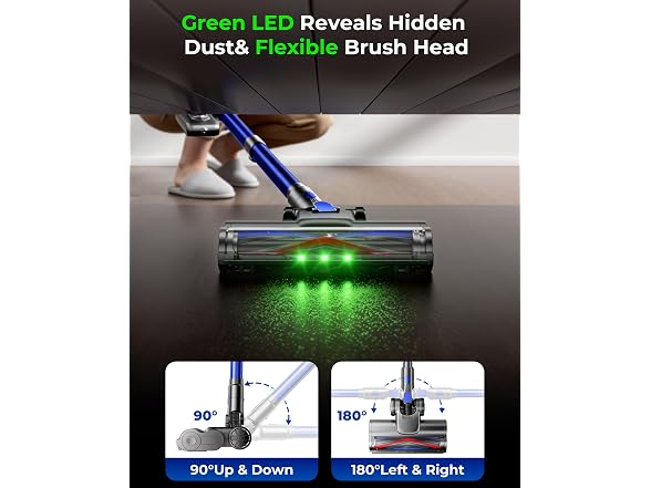 Cordless Vacuum Cleaner, 650W