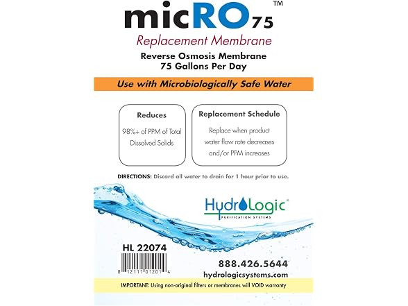 HydroLogic Hydro-Logic Purification