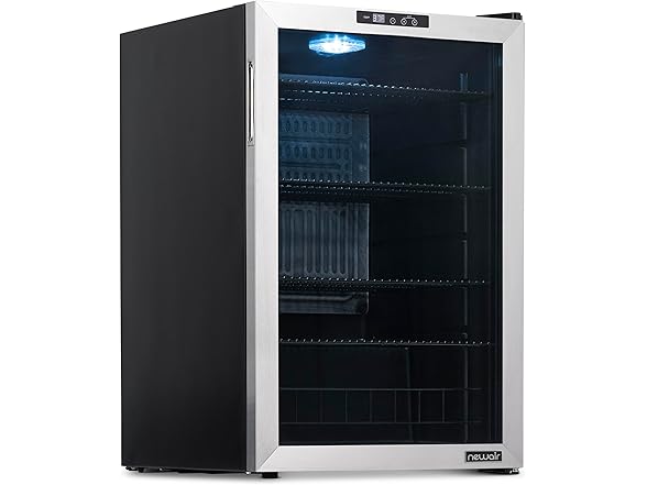 Newair Beverage Fridge w/Split Shelf - 160 Cans