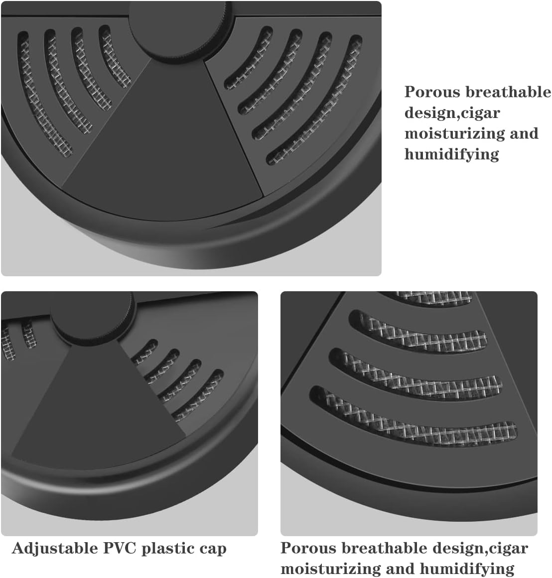 2 Pack Round Adjustable Cigar Humidifier - Gallery 12