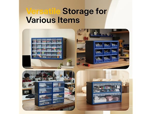 NORTHSKY 2-Drawer Small Parts Cabinet,