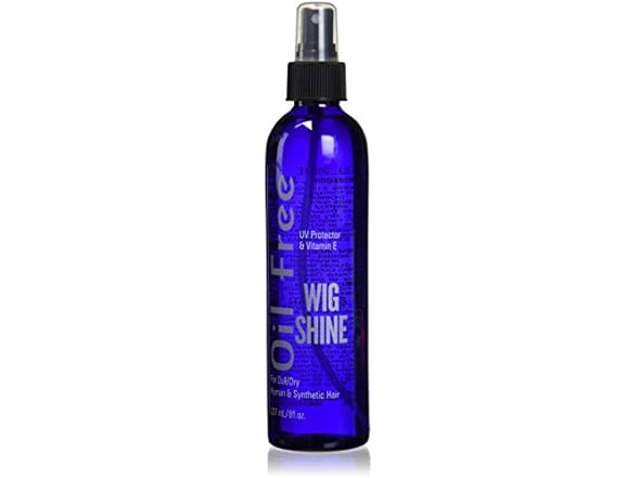 Oil-Free Wig Shine Spray, 8 Ounce