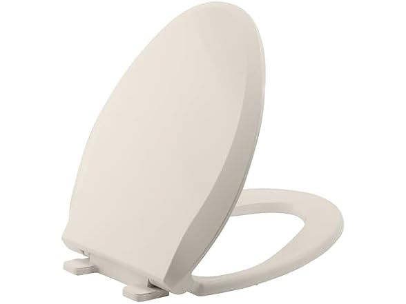 GarveeLife Toilet Seat, Safe PP Material, Quiet-Close, Elongated