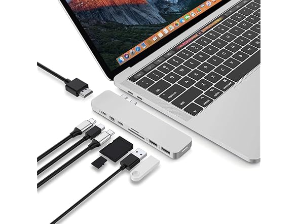 NECESSARY  7-in-2 USB-C Hub Adapter