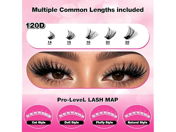 Path to Love NS4210025 lash clusters kit