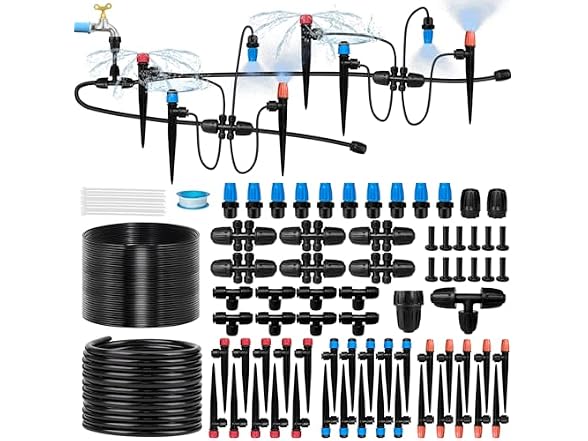 TJJFMM 230FT Drip Irrigation System