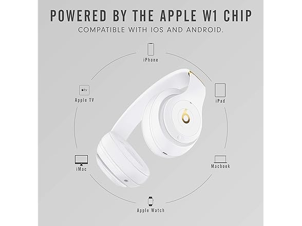 beats APPLE MX3Y2LL/A Beats Studio3 Over-Ear Noise C