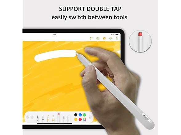 DAUROTA Slim Soft Silicone Pencil Case